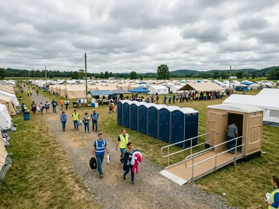 disaster-relief-camp-restrooms-010 — frequently asked questions, Dumpster & Portable Bathrooms Rental in Radford, VA